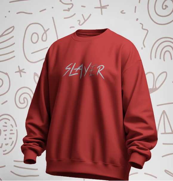 Red Crew Neck