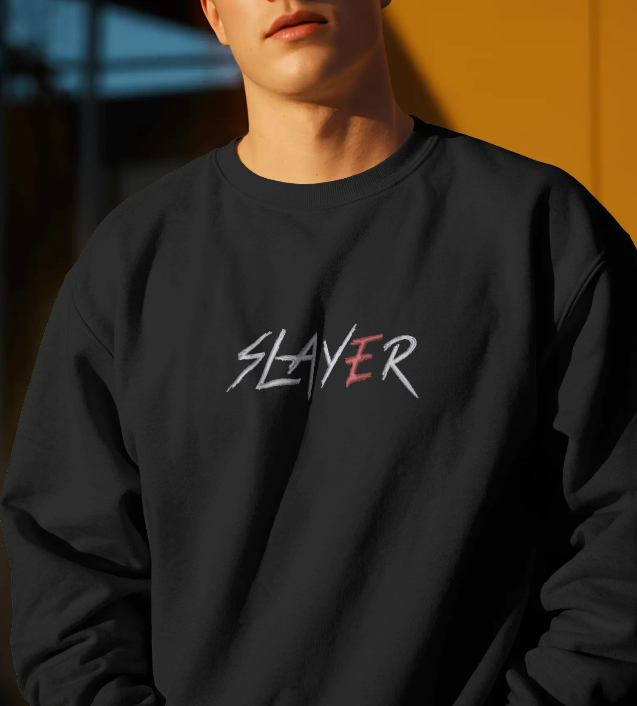 Black Crew neck